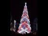 USJのクリスマスツリー今年で見納め 5年連続ギネス世界記録